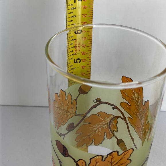 Vintage Ocean Thailand Oak Leaf & Acorns Glasses - Picture 6 of 7